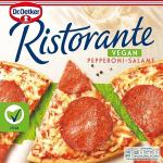 Dr. Oetker Ristorante Vegan Pepperoni Salami Pizza, 295g, (Frozen) - Packaging May Vary