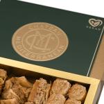 Vegan Baklava Baklawa, 24 Pieces, Chateau de Mediterranean, Gift Box with Ribbon