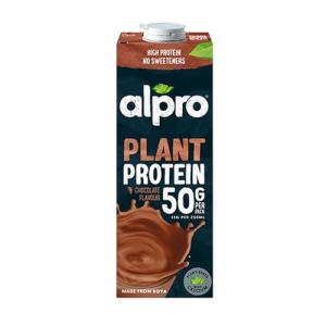 Alpro Chocolate Soya High Protein Drink, 1L