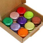 Luxury Vegan Chocolate Creams | 18 Fondant Dark Chocolates, 9 Flavour Assortment | Perfect Vegan Gift
