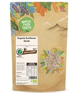 Organic Raw Sunflower Seeds 1kg – Vegan & Protein-rich