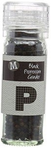 Morrisons Whole Black Peppercorn Grinder, 50g