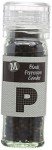 Morrisons Whole Black Peppercorn Grinder, 50g