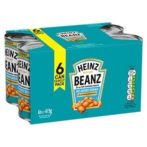 Heinz Sugar-Free Baked Beans, 6 Pack