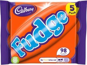 Cadbury Fudge Bars - Creamy Caramel in Chocolate