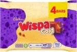 Cadbury Wispa Gold Chocolate Bars with Caramel