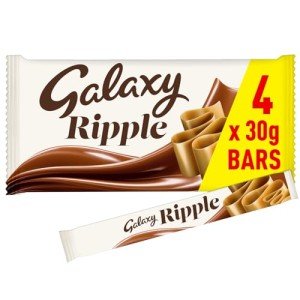 Galaxy Ripple Milk Chocolate Multipack - 4 x 30g