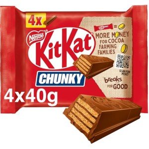 KitKat Chunky Milk Chocolate Bar 4-Pack