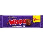 Cadbury Wispa Chocolate Bars - 9 Pack