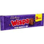 Cadbury Wispa Chocolate Bars - 9 Pack
