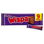 Cadbury Wispa Chocolate Bars - 9 Pack