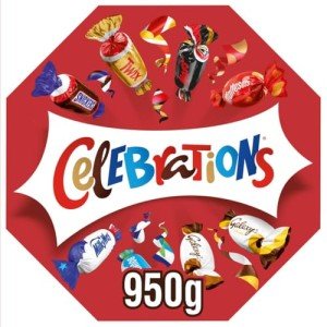 Assorted Chocolates and Mini Bars Bulk Box 950g