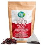 Organic Hibiscus Tea Bags - 50 Count