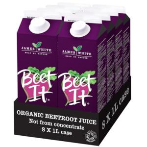 Organic Beetroot Juice, 1 Litre (Pack of 8)