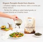 Organic European Pumpkin Seeds - 400g Pack