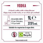 Amazon Vodka 1L Bottle