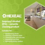 Hexeal 5L Isopropyl Alcohol - 99.9% Disinfectant