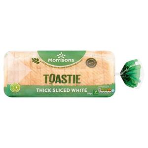 Morrisons White Toastie Bread 800g