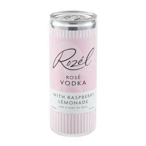Rozél Rosé Vodka with Raspberry & Rose Lemonade
