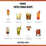 Thunder Toffee Vodka - 5x Distilled Flavored Vodka