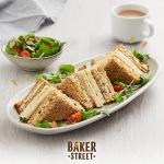 Baker Street Pre-Sliced White Bread Pack of 4