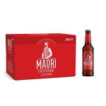 Madri Excepcional Lager Beer 24 Bottles, 330 ml