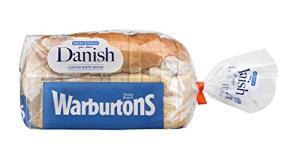 Warburtons 400g Danish White Bread
