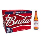 Budweiser Beer, 20 Cans of 300ml