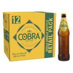 Cobra Premium Indian Lager Beer, 12 Pack