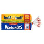 Warburtons Half White Half Wholemeal Bread 800g