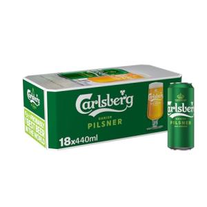 Carlsberg Pilsner Pack of 18 Cans