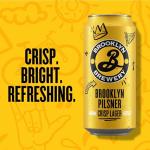 Brooklyn Pilsner Lager Beer 440ml Can 10-Pack