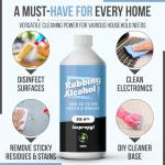 99% Pure Isopropanol Rubbing Alcohol 500ml