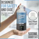 99% Pure Isopropanol Rubbing Alcohol 500ml
