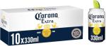 Corona Extra Beer, 10-Pack of 330ml Cans