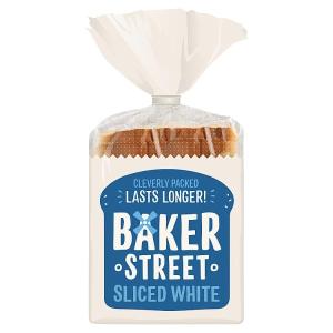 Baker Street Soft White Sliced Bread - 2 Pack