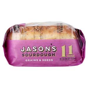 Jason's Grains Ciabattin Sourdough Bread 580g