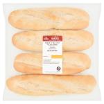 Morrisons White Sandwich Baguettes 4 Pack