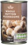 Morrisons Whole Button Mushrooms, 290g, 12-Pack
