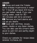 Yutaka Dried Shiitake Mushrooms - Rich Umami Flavor