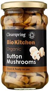 Organic Button Mushrooms by Clearspring Bio Kitchen