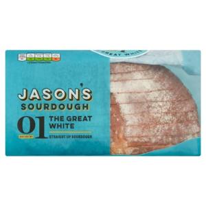 Jasons Great White Sourdough Bread 450g
