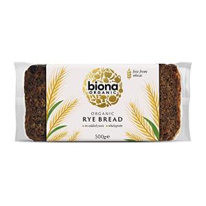 Biona Organic Rye Bread 500g - Pack of 7