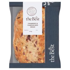 Morrisons Cranberry & Pumpkin Seed Bread 400g