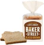 Baker Street Wholemeal Sliced Brown Bread 600g