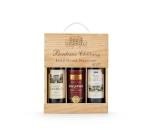 Bordeaux Red Wine Gift Set in Wooden Box
