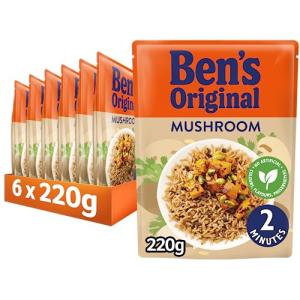Ben's Original Mushroom Microwave Rice, 6 Pouches
