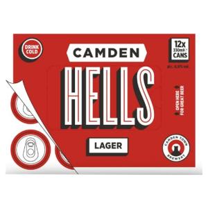 Camden Town Brewery Hells, 12-Pack Cans