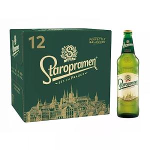 Staropramen Premium Czech Lager Beer 12 Bottles