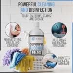 99.99% Isopropanol Alcohol Disinfectant - 1L
